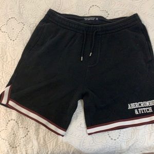 Men’s Abercrombie and Fitch Black shorts